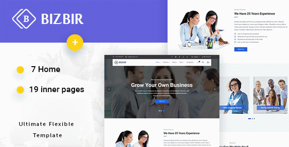 Bizbir - Multi-Purpose Business Template