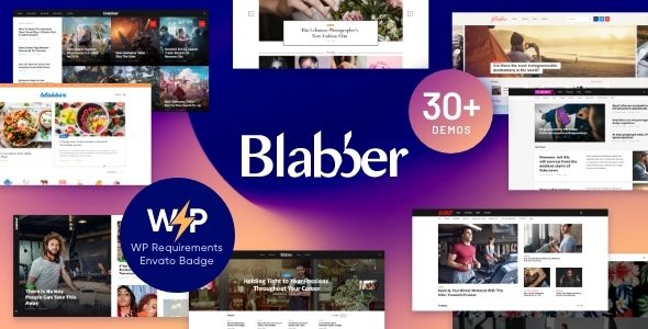 Blabber | Elementor Blog & News Magazine WordPress Theme
