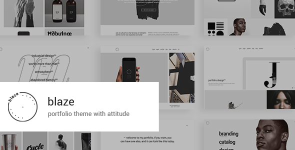 Blaze - Portfolio WordPress Theme