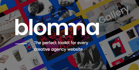 Blomma - Creative Agency Portfolio WordPress Theme