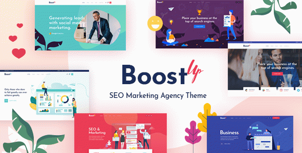 BoostUp - SEO Marketing Agency WordPress Theme