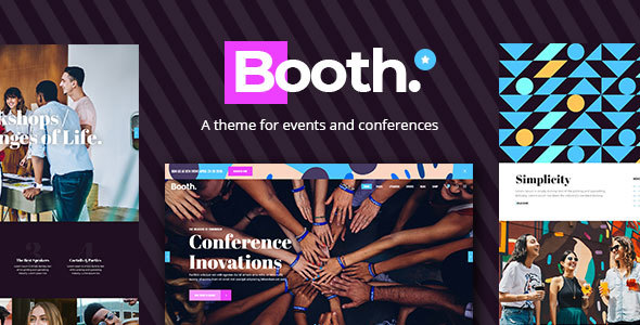 Booth - Event and Conference WordPress Theme