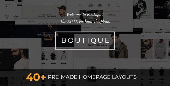 Boutique - Kute Fashion WooCommerce Theme ( RTL Supported )