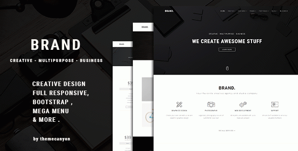 Brand. - Creative Template for Professionals