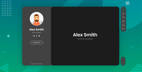 BreezyCV | Resume/CV/vCard HTML Template