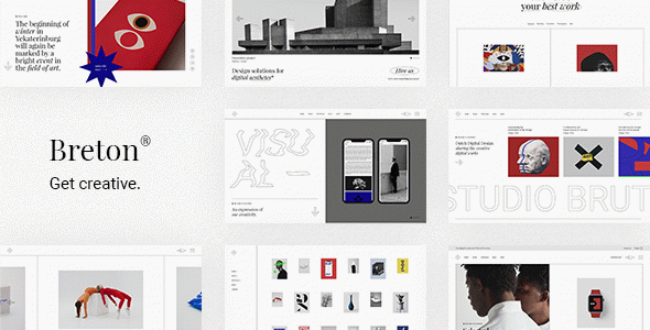 Breton - Creative Agency WordPress Theme