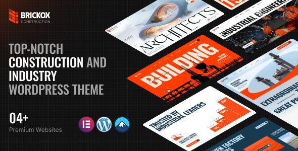 Brickox - Construction and Industry WordPress Theme