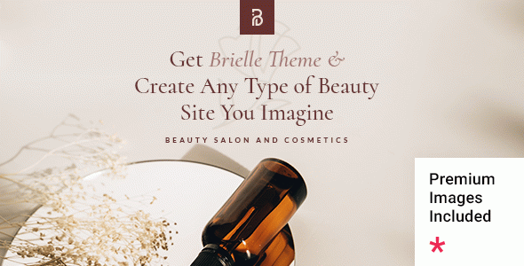Brielle - Beauty Salon and Cosmetics WordPress Theme