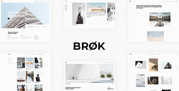 Brøk - Architecture WordPress Theme