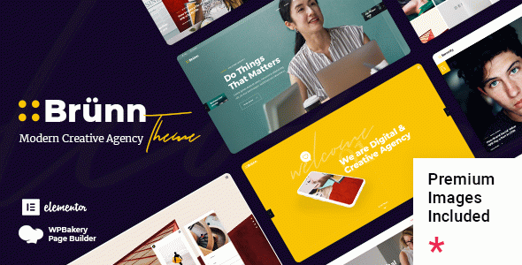 Br??nn - Creative Agency WordPress Theme