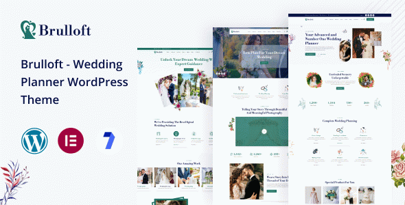 Brulloft – Wedding Planner WordPress Theme