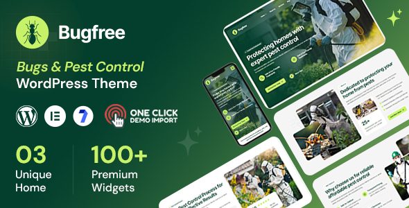 Bugfree - Pest Control WordPress Theme