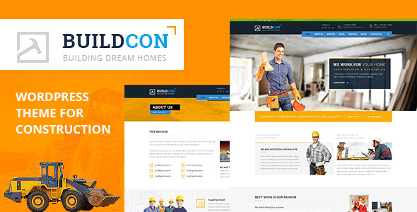 Buildcon - Construction and Renovation WordPress Theme
