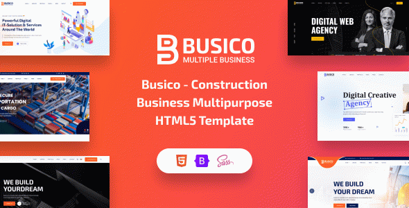 Busico - Construction Business Multipurpose HTML5 Template