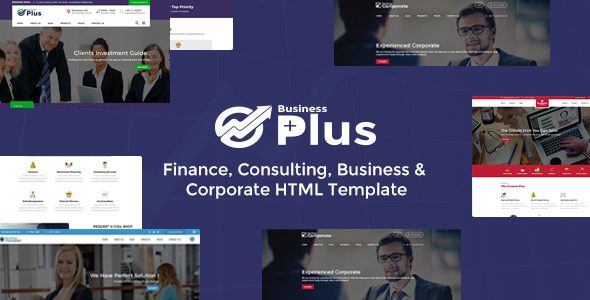 Business Plus HTML Theme - Finance Consultancy