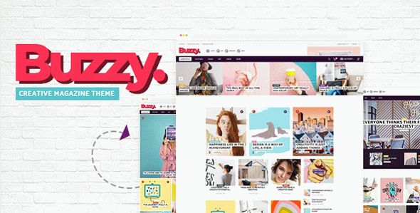 Buzzy - Creative Magazine WordPress Theme