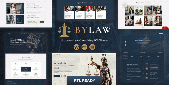 By Law WordPress Theme