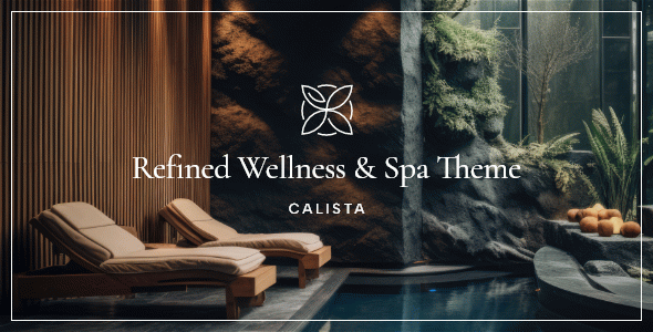 Calista - Spa & Wellness WordPress Theme