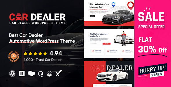 Car Dealer - Automotive Responsive WordPress Theme