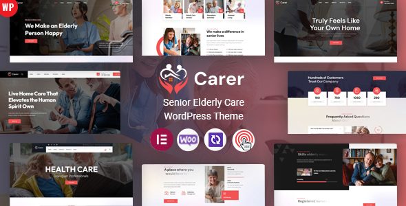 Carer - Elderly Care WordPress Theme