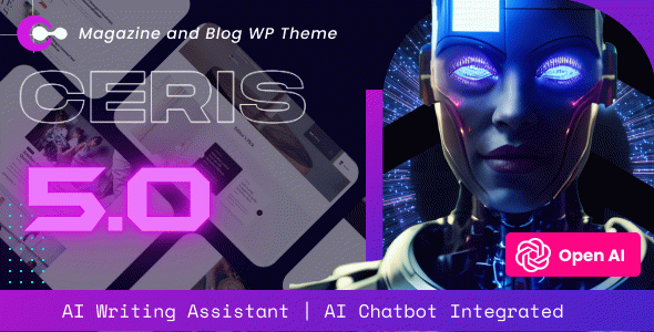 Ceris - News Magazine WordPress Theme