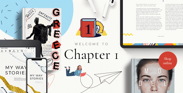 ChapterOne - Bookstore and Publisher WordPress Theme