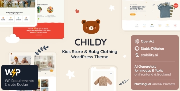 Childy — Kids Store & Baby Clothing Shop WordPress Theme