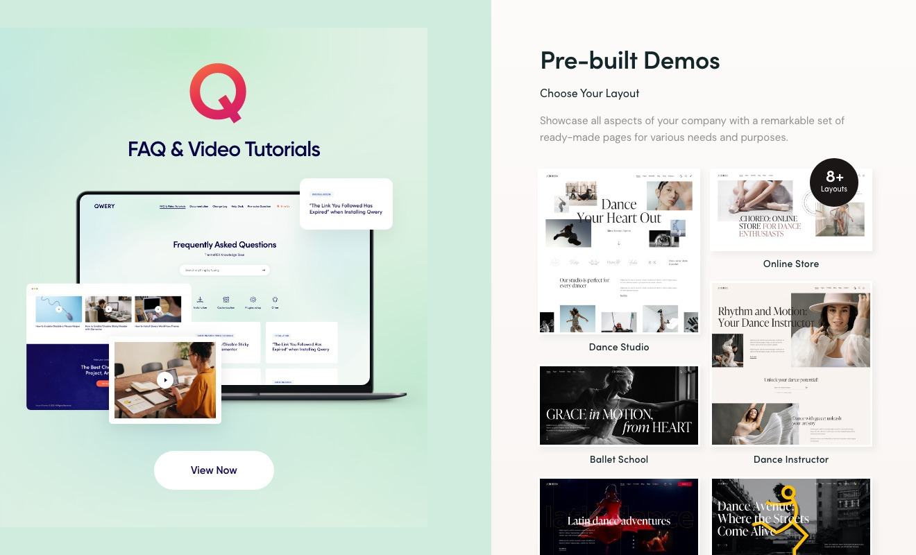 Choreo Dance Studio School WordPress Theme
