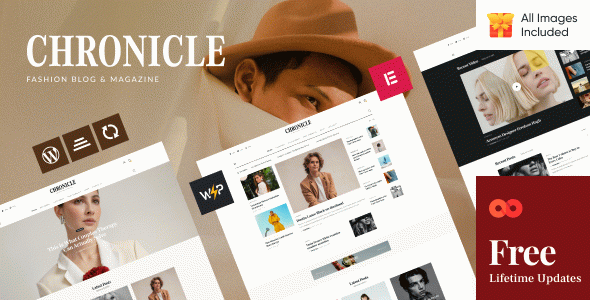 Chronicle - Lifestyle Magazine & Blog WordPress Theme + AMP & Shop