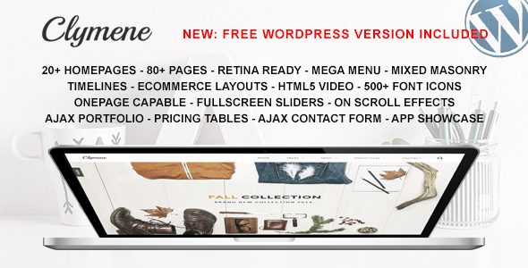 Clymene - Multipurpose HTML5 Template