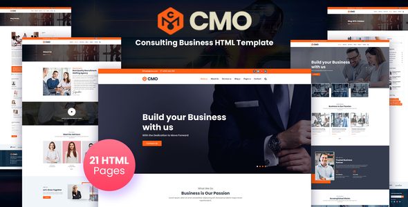 CMO - Consulting Business HTML Template
