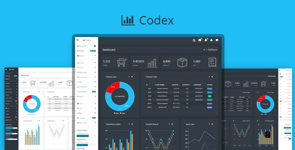 Codex - Bootstrap + AngularJs + RTL Admin Template