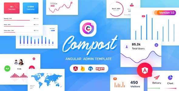 Compost - Angular 21 Admin Template