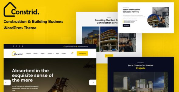 Constrid – Construction & Building WordPress Theme
