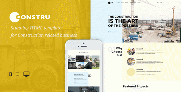 Constru - Build & Construction HTML Template