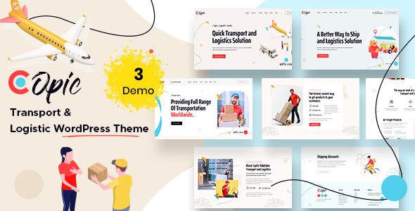 Copic ??? Transport & Logistics WordPress Theme