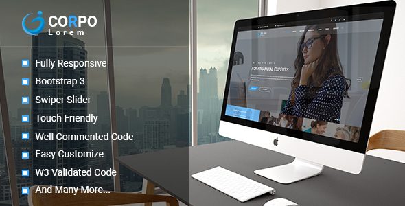 Corpo - The Ultimate Financial / Business Template