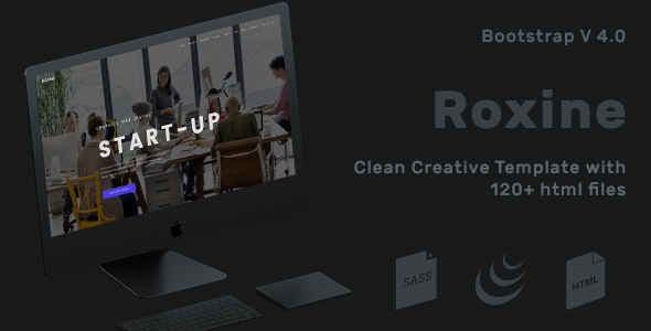 Corporate Multi-Purpose HTML Template for Business - Roxine