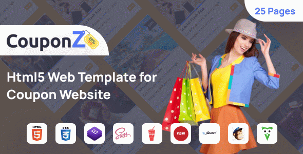 CouponZ - Deals and Coupon HTML Template