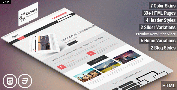 Coyote - Responsive Business HTML5 Template