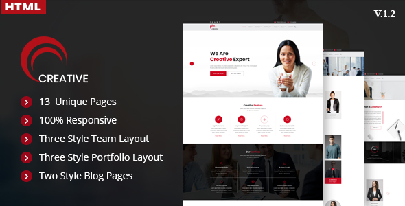 Creative – Finance, Corporate and Consulting Business Template