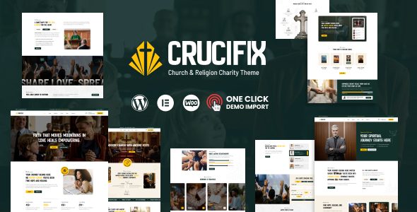 Crucifix - Church WordPress Theme