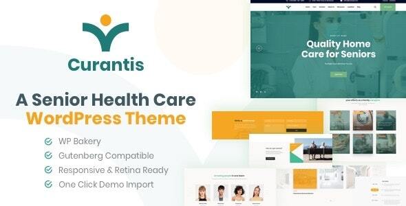Curantis - Medical Care and Nursing WordPress Theme