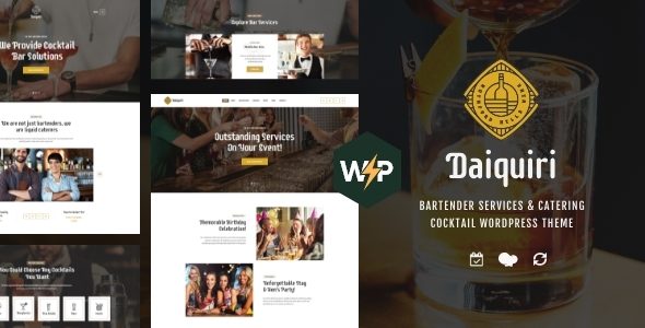 Daiquiri | Bartender, Catering & Cocktail Bar WordPress Theme