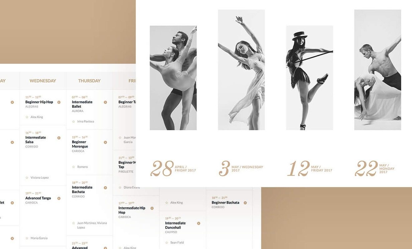 Dance Dancing Academy WordPress Theme