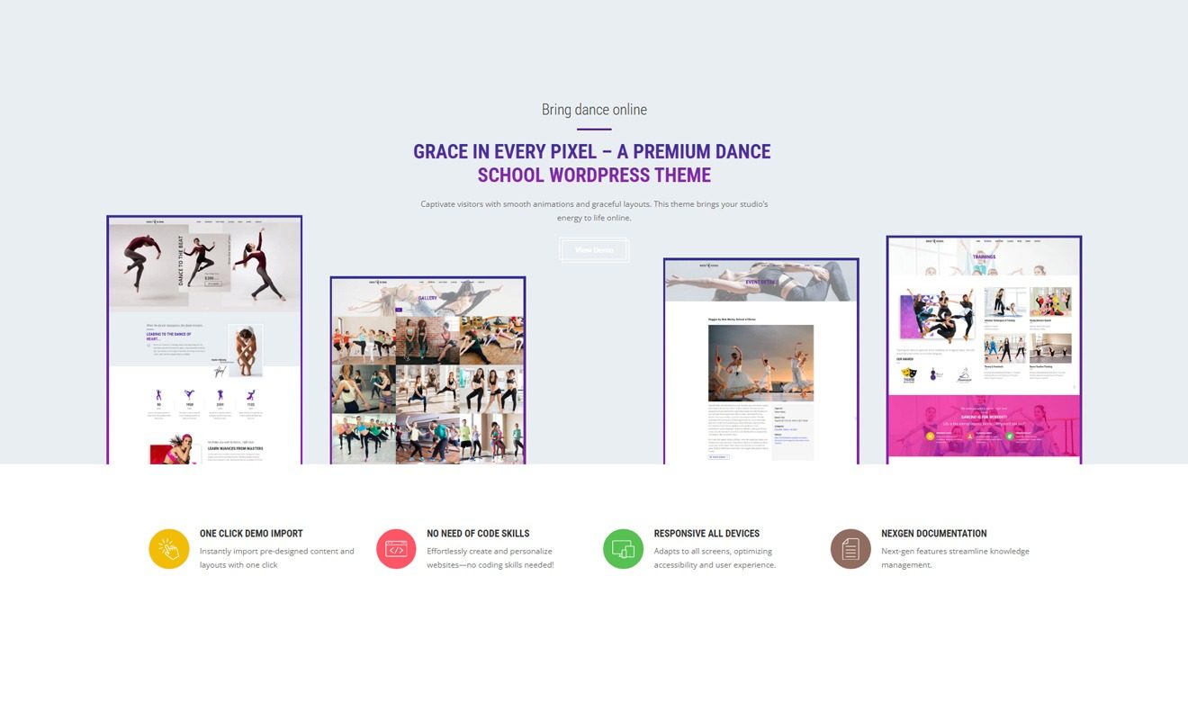 Dance Studio ??? Art School & Music WordPress Theme