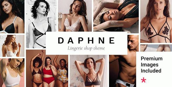 Daphne - Lingerie Shop WordPress Theme