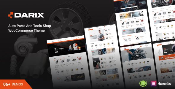 Darix – Auto Parts and Tools Shop WooCommerce Theme with AI