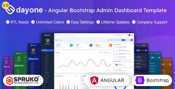Dayone - Angular Bootstrap Admin & Dashboard Template