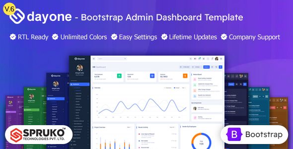 Dayone - HTML Bootstrap Admin Dashboard Template